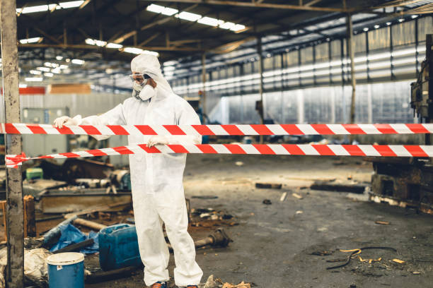 Professional Infectious Disease Decontamination technician working in Doylestown, OH